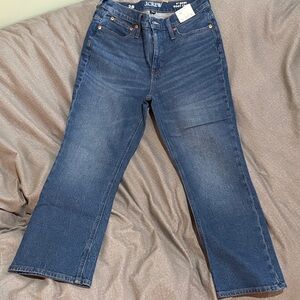 J. Crew Women's Dark Blue Flare Jeans